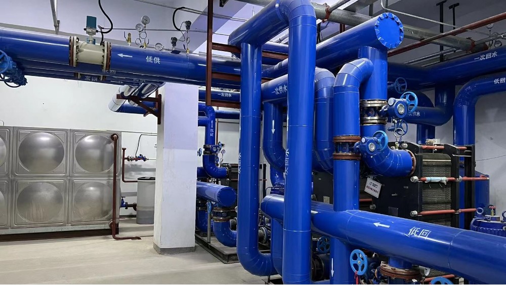 滎陽壇山熱力翟寨社區(qū)換熱站自控系統(tǒng)