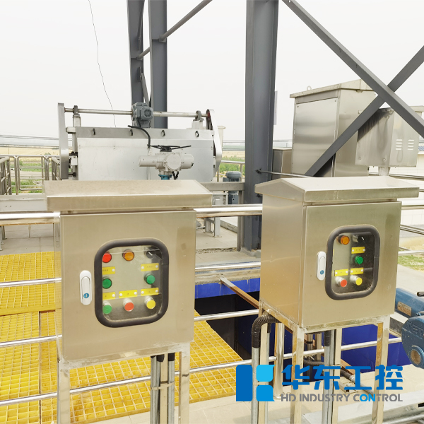 污水處理現(xiàn)場(chǎng)泵站圖