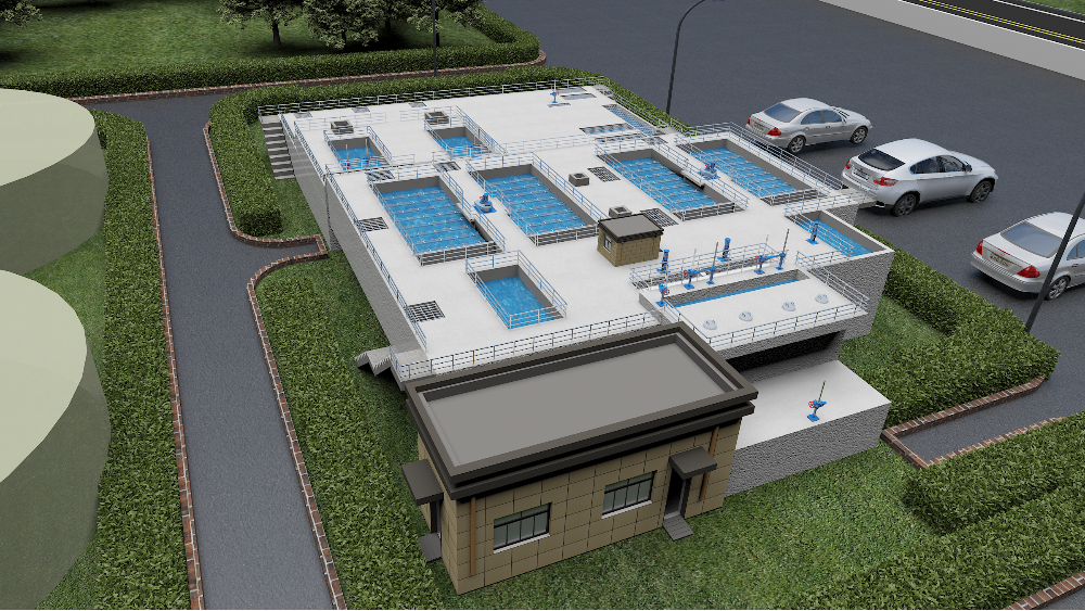 華東工控丨一鍵啟停，無人值守-安徽休寧水廠電氣自動(dòng)化交鑰匙工程