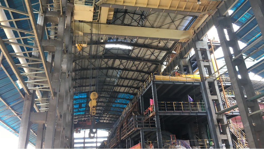 華東工控丨鐵路局江海焊軌基地 32 臺(tái) 3T 葫蘆吊群控自動(dòng)控制系統(tǒng)案例